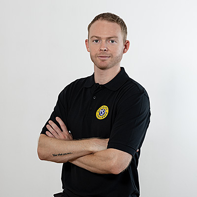 Porträt Daniel Rave Leitung Trainingsfläche
